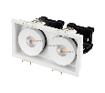 Светильник Arlight CL-SIMPLE-S148x80-2x9W Warm3000 (WH, 45 deg) IP20 Металл 026876