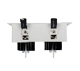 Светильник Arlight CL-KARDAN-S180x102-2x9W White (WH-BK, 38 deg) IP20 Металл 024131