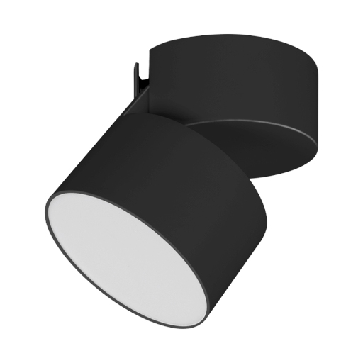 Светильник Arlight SP-RONDO-FLAP-R95-16W Warm3000 (BK, 110 deg) IP40 Металл 028158