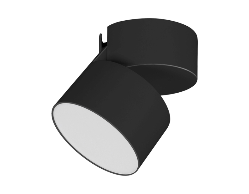 Светильник Arlight SP-RONDO-FLAP-R95-16W Warm3000 (BK, 110 deg) IP40 Металл 028158