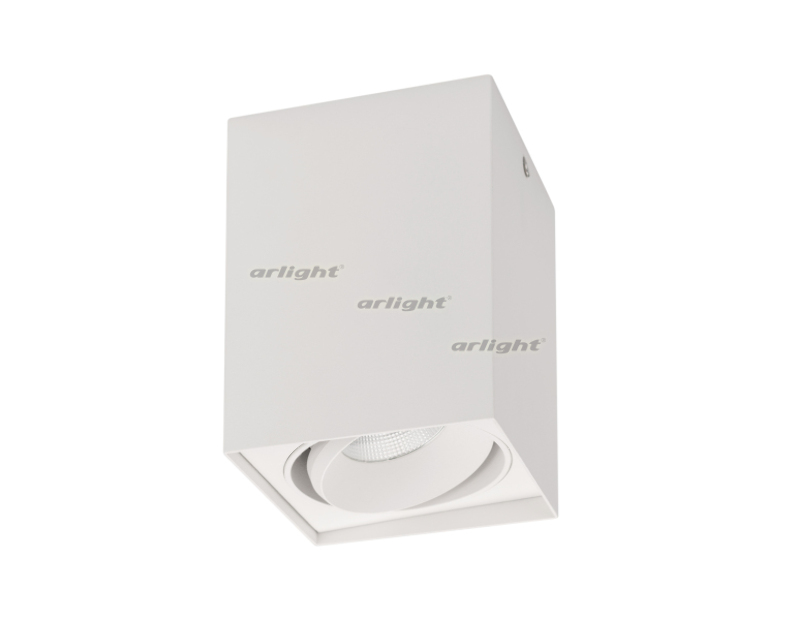 Светильник Arlight SP-CUBUS-S100x100WH-11W Warm White 40deg IP20 Металл 020386