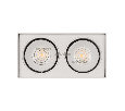 Светильник Arlight SP-CUBUS-S100x200WH-2x11W Warm White 40deg IP20 Металл 023084