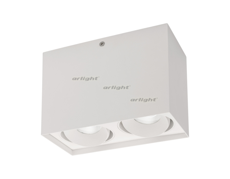 Светильник Arlight SP-CUBUS-S100x200WH-2x11W Day White 40deg IP20 Металл 023083