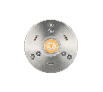Светильник Arlight KT-AQUA-R85-7W Warm3000 (SL, 25 deg, 12V) IP68 Металл 024938