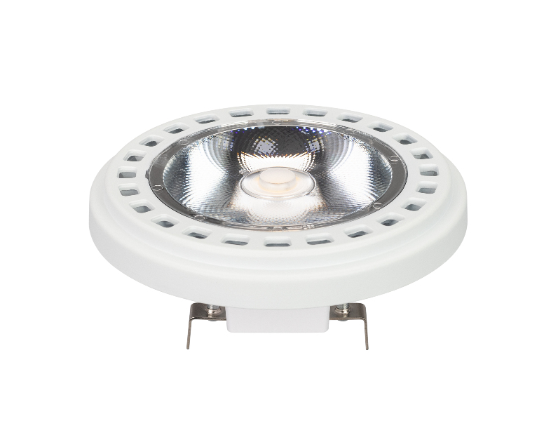 Лампа Arlight AR111-UNIT-G53-15W- Day4000 (WH, 24 deg, 12V) Металл 026886