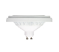 Лампа Arlight AR111-UNIT-GU10-15W-DIM Warm3000 (WH, 120 deg, 230V) Металл 026890