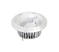 Лампа Arlight AR111-FORT-G53-12W-DIM Warm3000 (Reflector, 24 deg, драйвер 350mA) Металл 026885