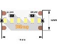Светодиодная лента SWG SMD 2216, 300 LED/м, 19,4 Вт/м, 24В, IP20 4000К SWG2A300-24-19.2-NW