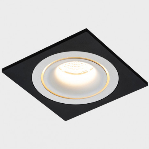 Светильник встраиваемый ITALLINE , 12W, 3000К IT02-008 white + IT02-QRS1 black