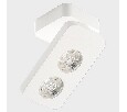 Светильник накладной ITALLINE , 2x5W, 3000К 62AC21 WHITE