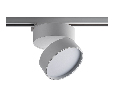 Светильник накладной (трековый) MEGALIGHT , DIM, 18W, 3000К M03-008 white + M03-008 DR