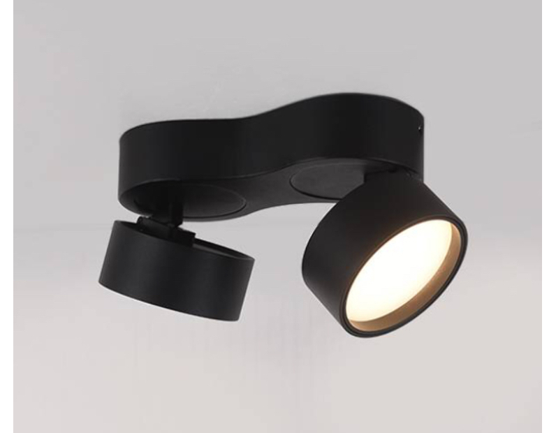 Светильник накладной MEGALIGHT , 2x12W, 3000К M03-178 black