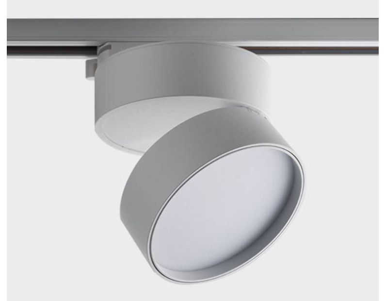 Светильник трековый MEGALIGHT , 18W, 3000К M03-008 white + M03-008 TR white