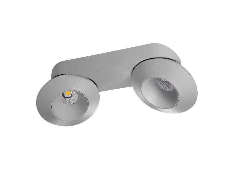 Светильник накладной Lightstar ORBE  2*16W 3000K серый 051329