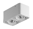Светильник накладной Lightstar MONOCCO  2х10W 4000K IP65 052126