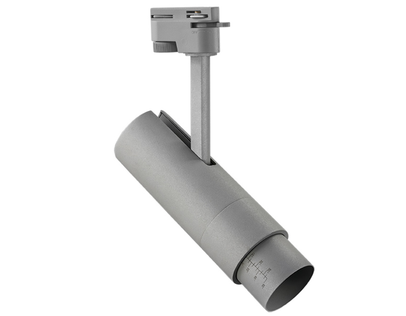 Светильник трековый Lightstar FUOCO  15W 4000K 5-60G серый, для 1-фазного трека 215249