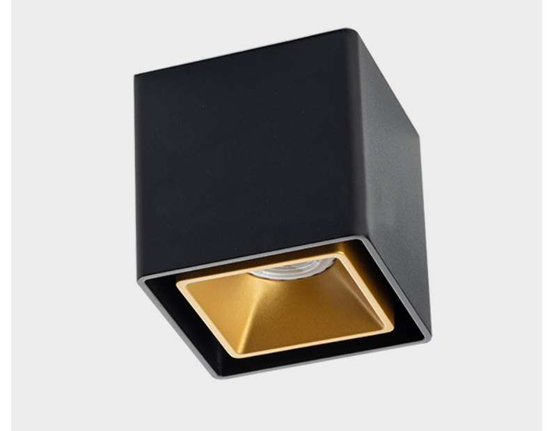 Светильник накладной ITALLINE FASHION FX1 black + FASHION FXR gold