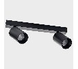 Светильник накладной ITALLINE  GU10 2x9W DANNY E2 black