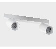 Светильник накладной ITALLINE  GU10 2x9W DANNY E2 white