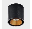 Светильник накладной ITALLINE  GU10 SKY black + SKY R gold