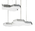 Люстра подвесная Lightstar FAVO  80W 3000K Silver 750262