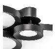 Люстра потолочная Lightstar BREVE  80W 3000K умбра 749081