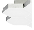 Люстра потолочная Lightstar FAVO  35W 3000K Silver 750072