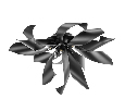 Люстра потолочная Lightstar TURBIO  6х40W G9 MATT BLACK 754167