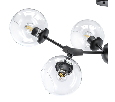 Люстра потолочная Lightstar BETA  6x40W E27 Черный 785067