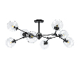Люстра потолочная Lightstar BETA  8x40W E27 Черный 785087