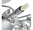 Люстра потолочная Lightstar ISABELLE  8х40W G9 Хром 791184