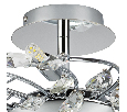 Люстра потолочная Lightstar ISABELLE  8х40W G9 Хром 791184