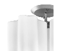 Люстра потолочная Lightstar NUBI  3х40W E27 Хром/белый 802030