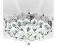 Люстра потолочная Lightstar LOBO  9х40W G9 804040