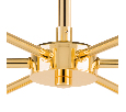 Люстра потолочная Lightstar DUMO  6х40W E14 Золото 816061