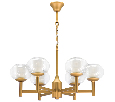 Люстра подвесная Lightstar FIAMMA  6х40W E27 Золото 730063