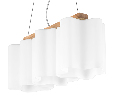 Люстра подвесная Lightstar NUBI LEGNO  3х40W E27 802135