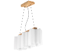 Люстра подвесная Lightstar NUBI LEGNO  3х40W E27 802135