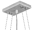 Люстра подвесная Lightstar NUBI  3х40W E27 802130