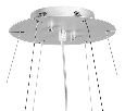 Люстра подвесная Lightstar NUBI  6х40W E27 802160