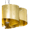 Люстра подвесная Lightstar PITTORE  5х40W E27 Золото 811152