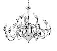 Люстра подвесная Lightstar CIGNO COLLO  24х20W G4 Хром 751244