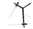 Люстра подвесная Lightstar STRUTTURA  10х40W G9 Черный 742107