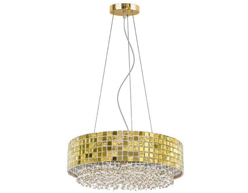 Люстра подвесная Lightstar BEZAZZ  6х40W G9 Золото 743162