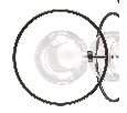 Люстра подвесная Lightstar ALFA  7х40W G9 Черный 745077