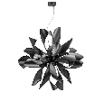 Люстра подвесная Lightstar TURBIO  6х40W G9 Черный 754267