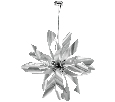 Люстра подвесная Lightstar TURBIO  6х40W G9 Алюминий 754269