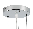 Люстра подвесная Lightstar DIAFANO  16х40W G9 Хром 758164