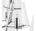Люстра подвесная Lightstar DIAFANO  16х40W G9 Хром 758164