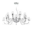 Люстра подвесная Lightstar DIAFANO  16х40W G9 Хром 758164
